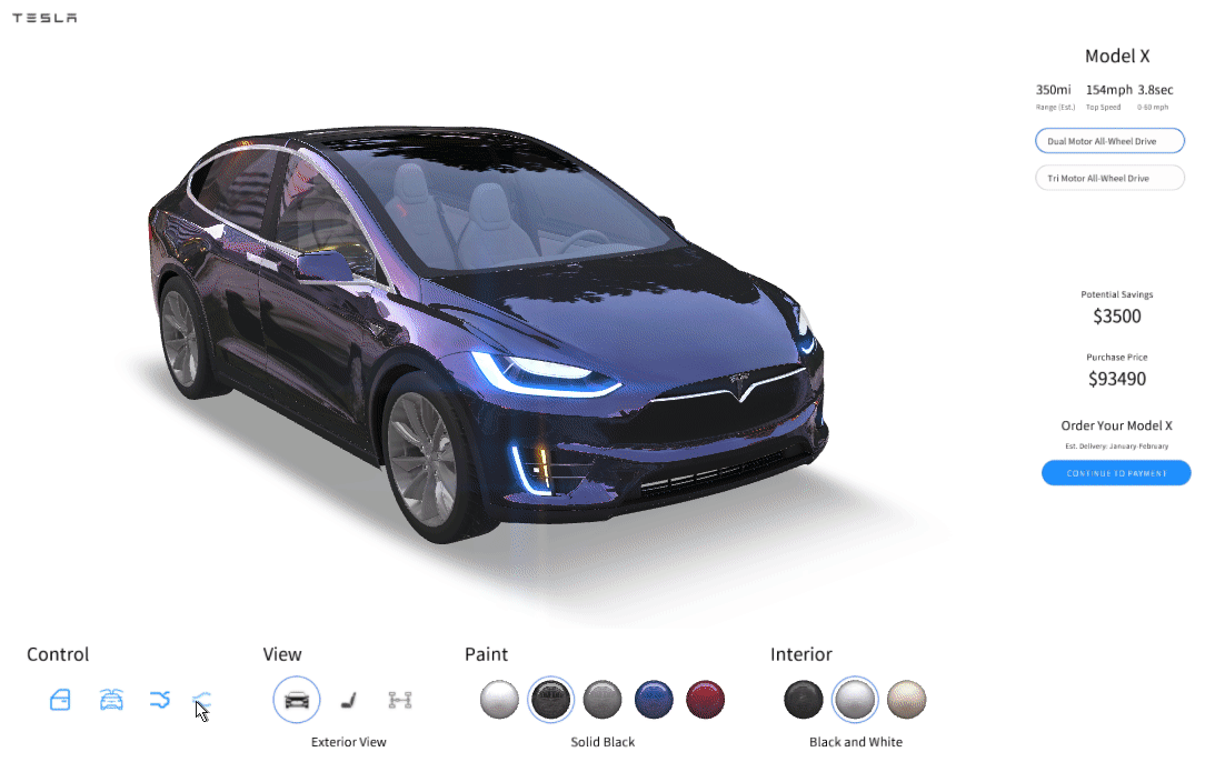 Tesla 3D Airflow Simulator